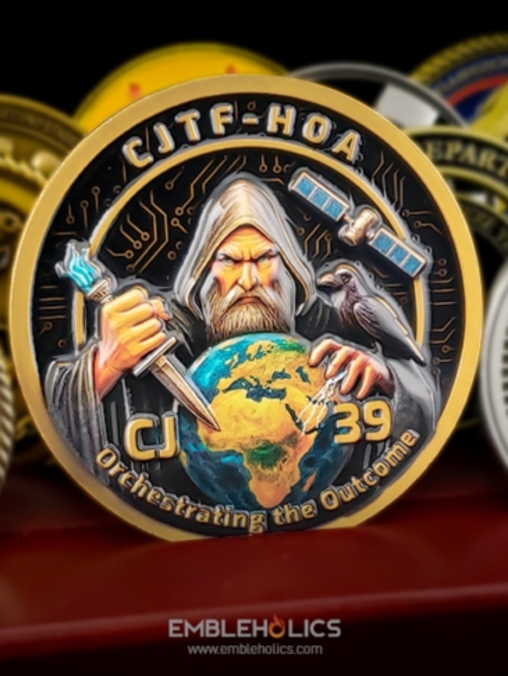 CJTF-HOA Information Operations Challenge Coin
